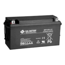 12V 160Ah Batteria, Batteria Piombo-Acido (AGM), B.B. Battery BP160-12, 483x171x240 (LxLAxA), Terminale I3 (Inserisci femmina M8)