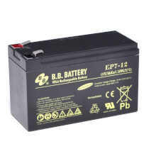 12V 65Ah Batteria, Batteria Piombo-Acido (AGM), B.B. Battery BP65